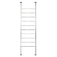 Radiant 600 X 2500mm Round Bar Floor To Ceiling Heated Towel Ladder