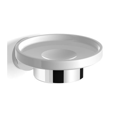 Argent Focus Soap Dish Ceramic Chrome