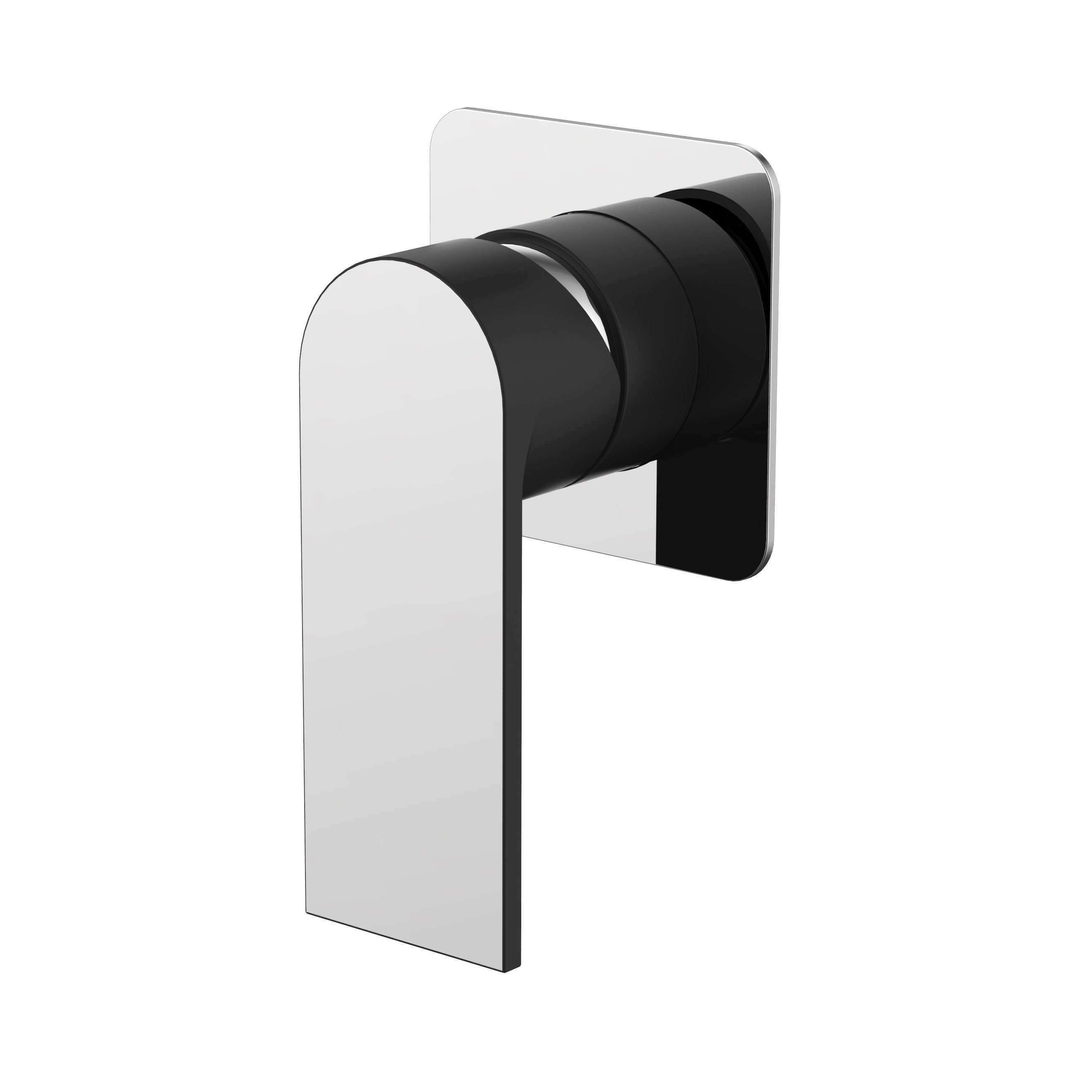 Millennium Kiato Shower Mixer Chrome/Black Trim