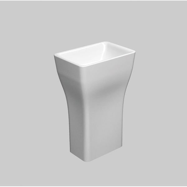 Astra Walker Sand Freestanding Washbasin 55X38Cm White