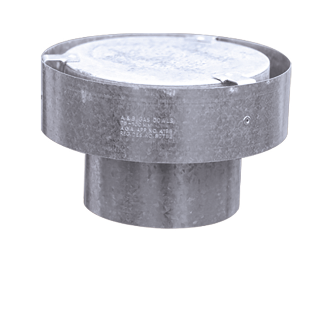 GAS COWLS TO SUIT ASBESTOS PIPE 100MM