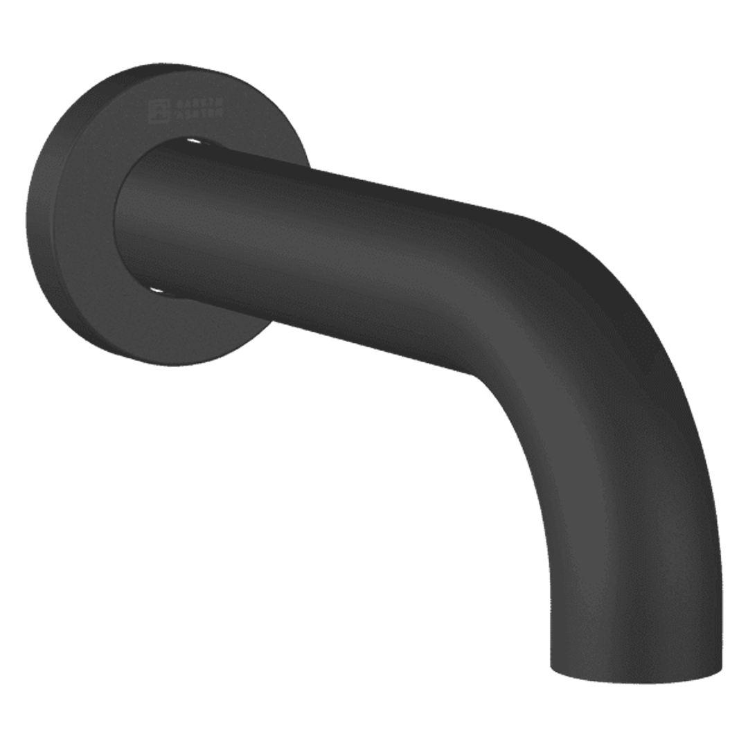 Abey Gareth Ashton Curved Basin Spout 230mm Black