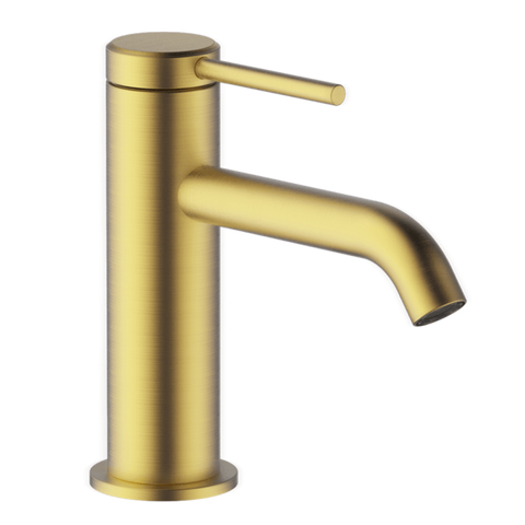 Abey Poco Basin Mixer Brushed Brass 6B1-Bb