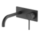 Abey Poco Wall Set 165mm Black 6B-Ws165-B - Burdens Plumbing