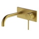 Abey Poco Wall Set 165mm Brushed Brass 6B-Ws165-Bb - Burdens Plumbing