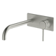 Abey Poco Wall Set 220mm Brushed Nickel 6B-Ws220-Bn - Burdens Plumbing