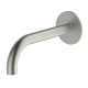 Abey Poco Curved 165mm Basin Spout Brushed Nickel 6S-C165-Bn - Burdens Plumbing