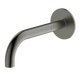 Abey Poco Curved 165mm Basin Spout Gun Metal 6S-C165-Gm - Burdens Plumbing