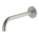 Abey Poco Curved 220mm Basin Spout Brushed Nickel 6S-C220-Bn - Burdens Plumbing