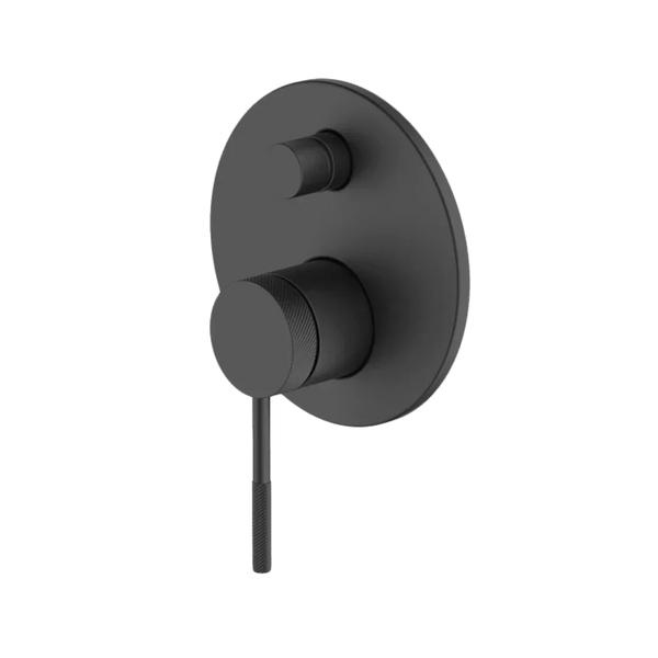 Abey Poco Divertor Mixer External Black 6Shd-Ext-B - Burdens Plumbing