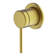 Abey Poco Shower Mixer External Brushed Brass 6Sh-Ext-Bb - Burdens Plumbing