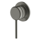 Abey Poco Shower Mixer External Gun Metal 6Sh-Ext-Gm - Burdens Plumbing