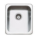 Abey Hunter Trough 1 Tap Hole With Bypass 406X466mm - Burdens Plumbing