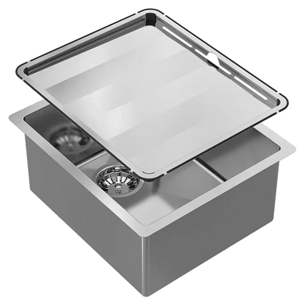 Abey Piazza Square Single Bowl - Burdens Plumbing
