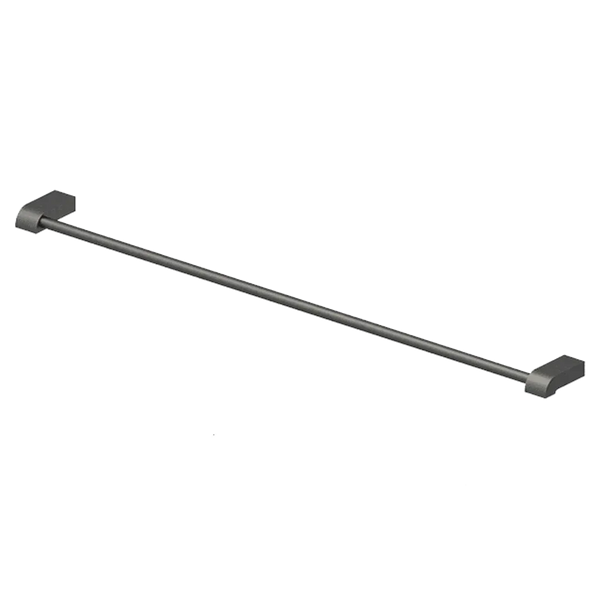 Abey Gareth Ashton Park Ave 760 Single Towel Rail Adjust Gun Metal - Burdens Plumbing