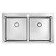 Abey Laundry Double Bowl With Dual Overflow - R25 - Burdens Plumbing