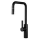 Abey Armando Vicario Luz-B Pullout Mixer Black - Burdens Plumbing