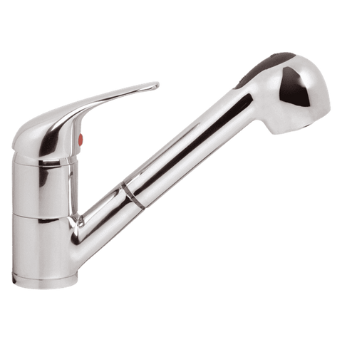 Abey Mix Master Kitchen Mixer With Pull Out Spray Chrome