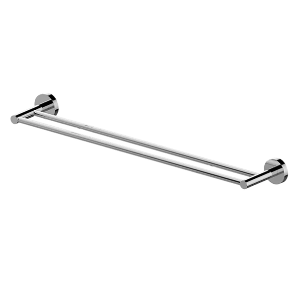 Abey Gareth Ashton Poco 760 Double Towel Rail Cp Pdtr - Burdens Plumbing