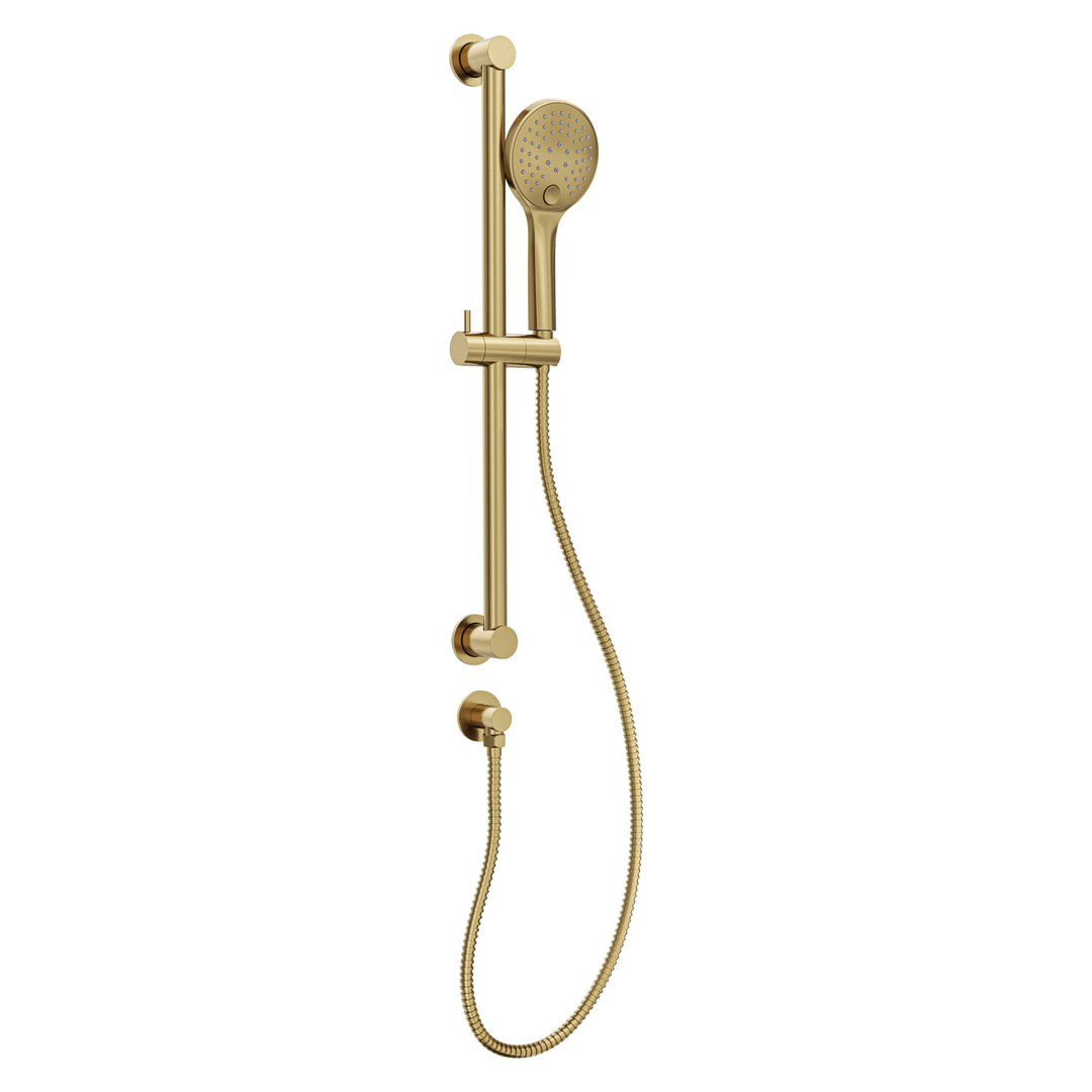 Aspire Air Rail Shower Brushed Brass