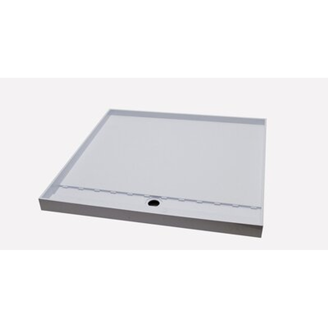 Akril Tile Tray 900Mm X 1200Mm Rear Grate Design ** Grate Not Included ** 54706