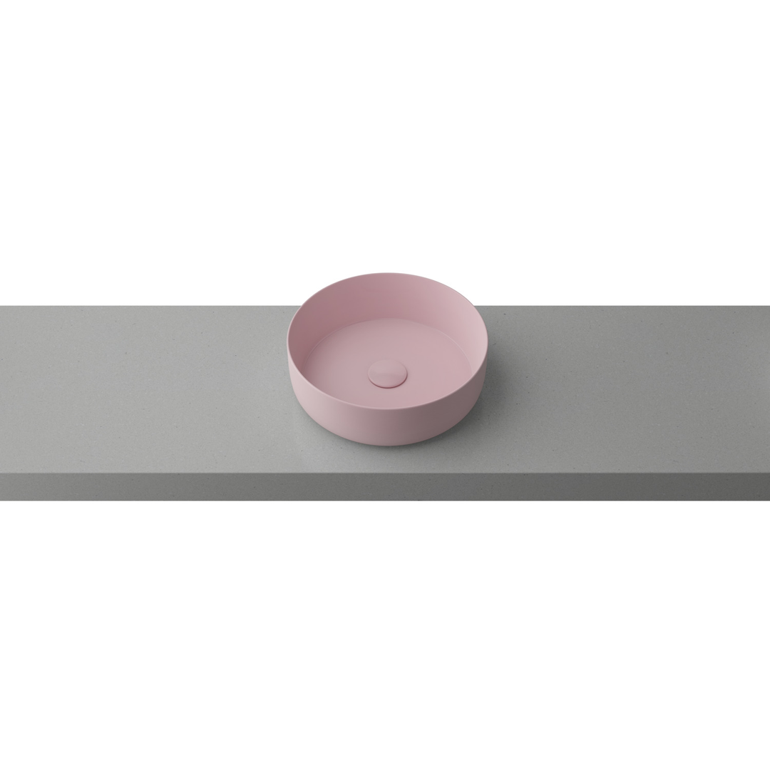 Timberline Allure Above Counter Ceramic Basin Matte Pink