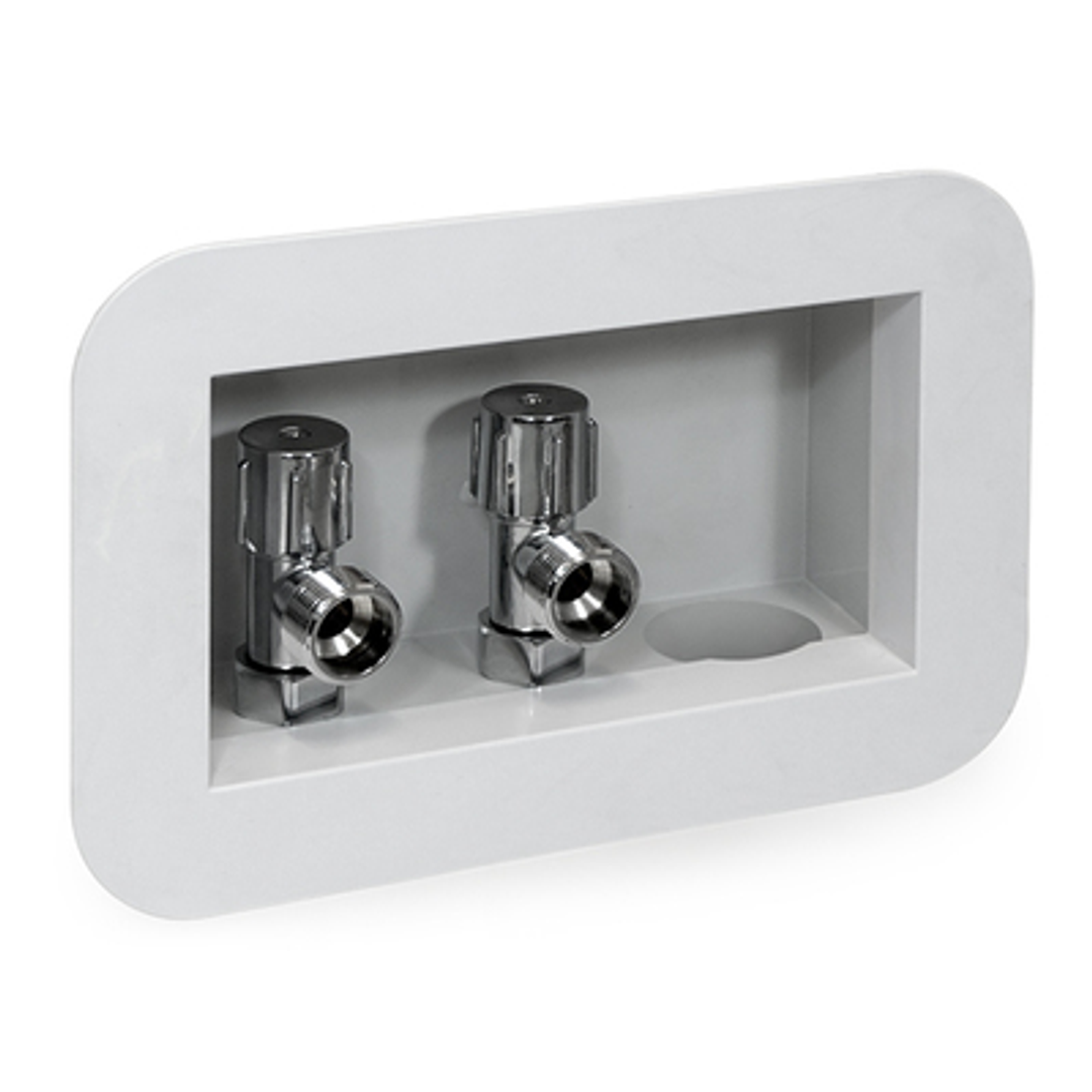 Allproof Laundry Outlet Box Plastic Large Inc Taps Lob Lrgt