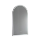 Remer Arch 500D Led Mirror Brits Nickel Frame With Mirage Magnifier