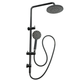 Aspire Within Shower Twinner Round Matte Black