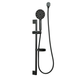 Aspire Within Shower Rail Shower Round Matte Black
