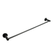 Aspire Within 600mm Single Towel Rail Matte Black