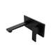 Aspire Midnight Wall Mixer W/T Spout Matte Black