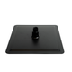 Aspire Midnight 250mm Ss Rectangle Shower Head Matte Black