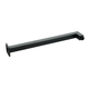 Aspire Midnight 400mm Shower Arm Square Matte Black