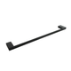 Aspire Midnight 600mm Single Towel Rail Matte Black