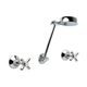 Wh Ezy Clean J/V Shower Set Chrome         9640