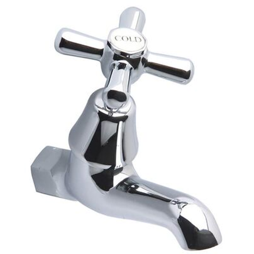 Wh Ezy Clean J/V Female Bib Cock  Chrome Each 9718
