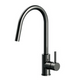 Streamline Axus Pin Sink Mixer Pull Down Spout Brushed Gun Metal