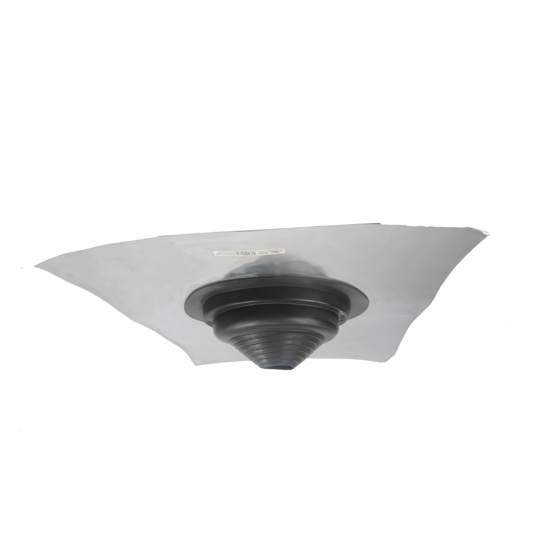 Aztec Tile Flashing On Aluminium Base Black (50mm-170mm Vertical Boot)