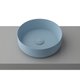 Timberline Allure Above Counter Ceramic Basin Matte Blue