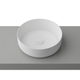 Timberline Allure Above Counter Ceramic Basin Gloss White