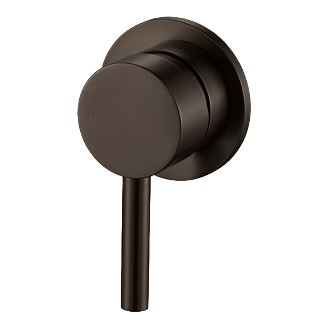 Streamline Axus Pin Shower Or Bath Mixer 60Mm Cover Plate_Brushed Rose Gold*External