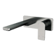Streamline Kibo Wall Mount Basin Mixer 200Mm Spout Ext Only Brushed Gun Metal