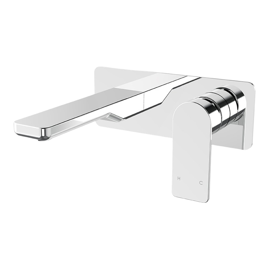 Streamline Kibo Wall Mnt 150Mm Spout Basin Mixer Ext Part Chrome