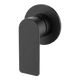 Streamline Kibo Shower Or Bath Mixer 75Mm Round Cover Plate Ext Part Matte Black