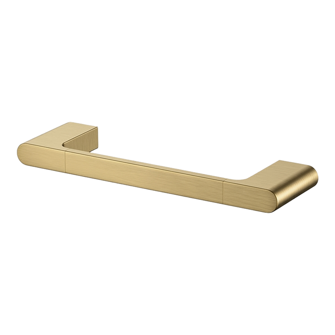 Streamline Kibo Guest Towel Holder 26Cm Brushed Brass