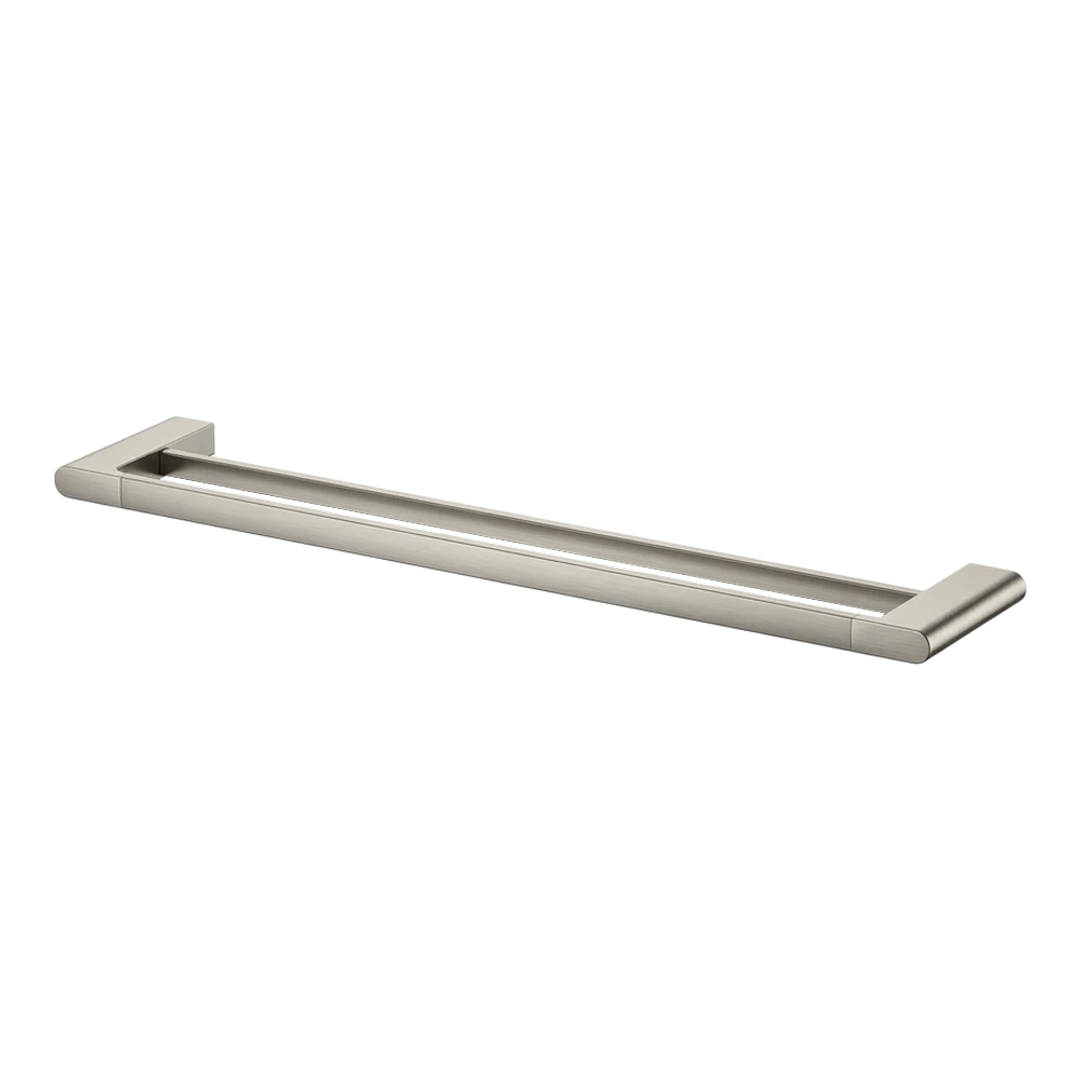 Streamline Kibo Double Towel Rail 60Cm Brushed Nickel