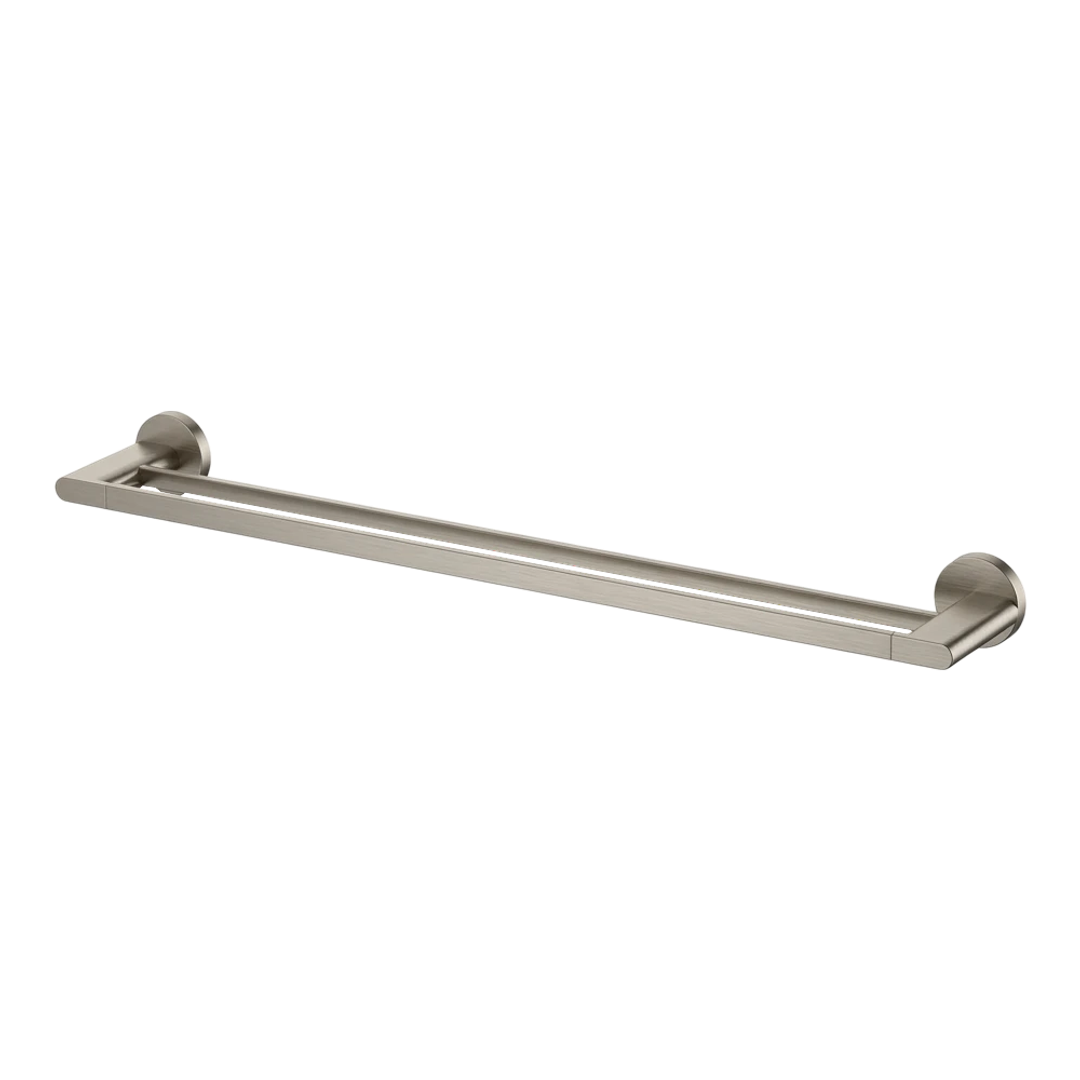 Streamline Kibo Double Towel Rail 80Cm_Brushed Nickel Pvd