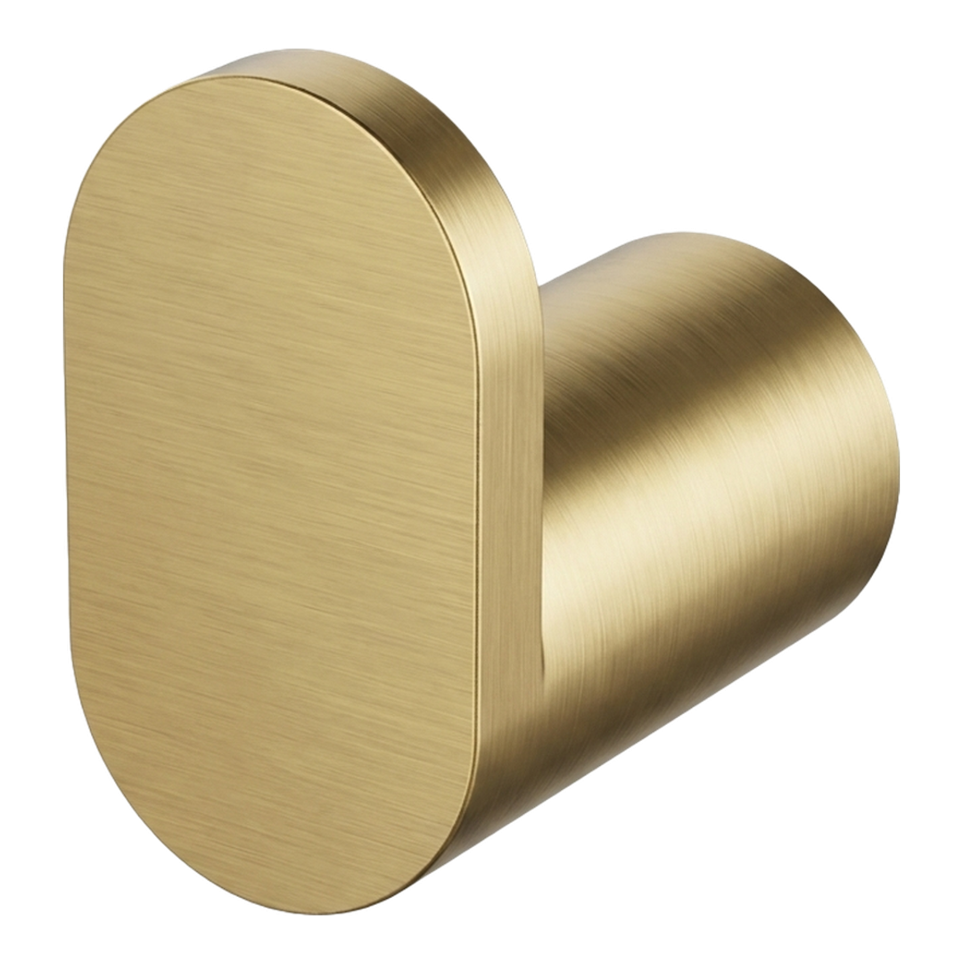 Streamline Maro Robe Hook Brushed Brass Pvd