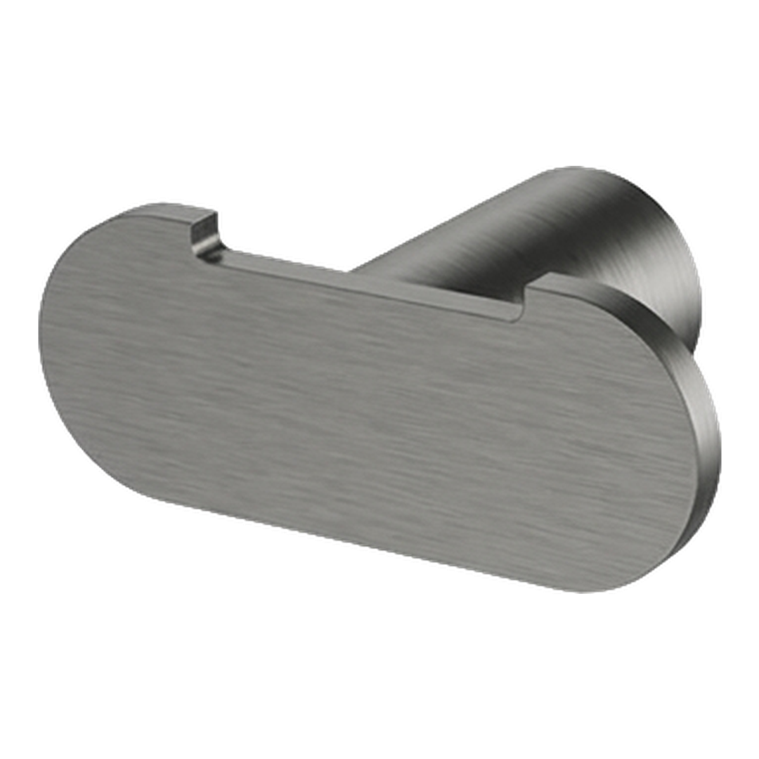 Streamline Maro Double Robe Hook Brushed Gun Metal Pvd